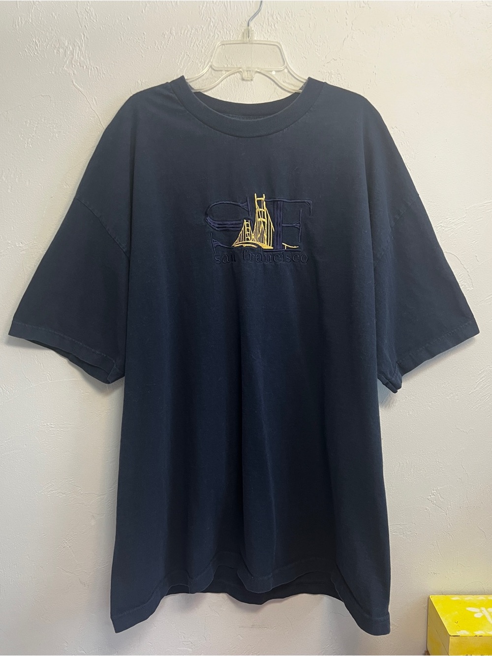 san francisco embroidered t shirt
